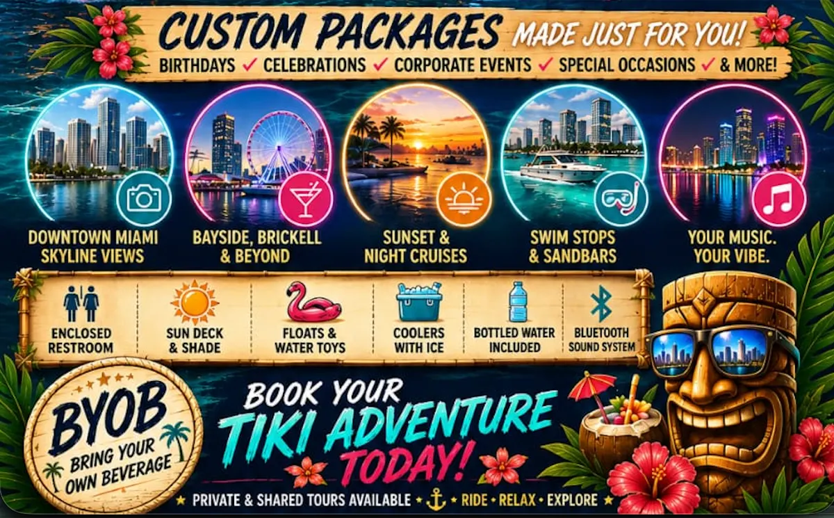 Custom packages — birthdays, celebrations, corporate events, and more